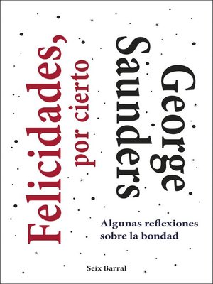 cover image of Felicidades, por cierto